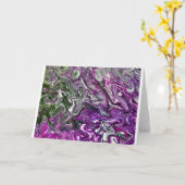 Abstracte kleurenstudie 427, kaart (Gele Bloem)