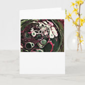 Abstracte kleurenstudie 428, kaart (Gele Bloem)