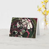 Abstracte kleurenstudie 428, kaart (Gele Bloem)