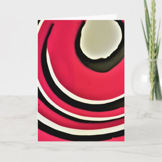 Abstracte kleurenstudie 429, kaart (Voorkant)