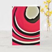 Abstracte kleurenstudie 429, kaart (Gele Bloem)