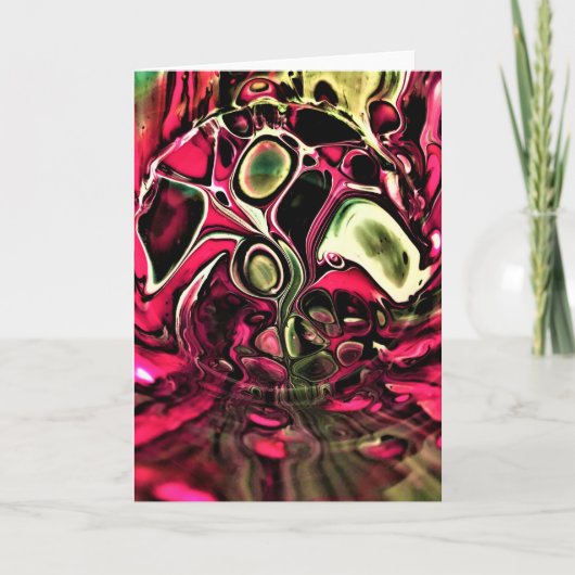 Abstracte kleurenstudie 430, kaart (Voorkant)
