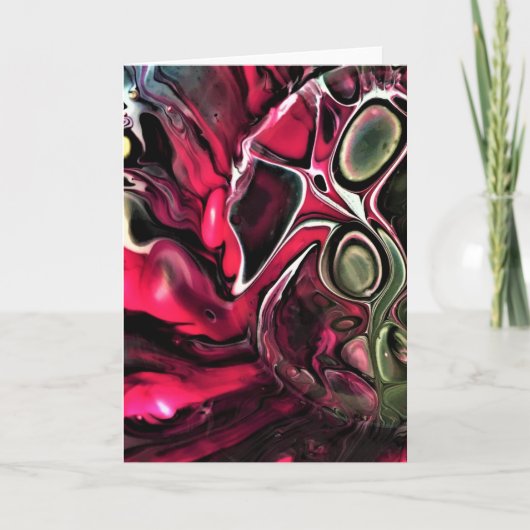 Abstracte kleurenstudie 431, kaart (Voorkant)
