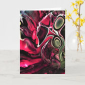Abstracte kleurenstudie 431, kaart (Gele Bloem)