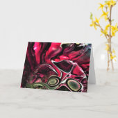 Abstracte kleurenstudie 431, kaart (Gele Bloem)