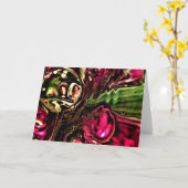 Abstracte kleurenstudie 434, kaart (Gele Bloem)