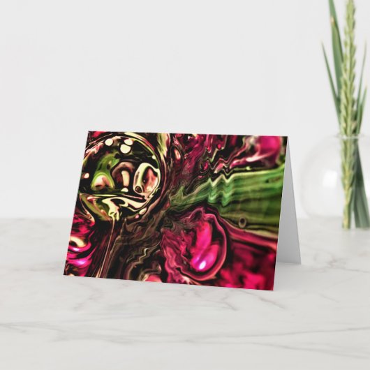 Abstracte kleurenstudie 434, kaart (Voorkant)