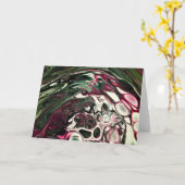 Abstracte kleurenstudie 435, kaart (Gele Bloem)
