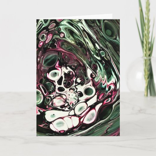 Abstracte kleurenstudie 436, kaart (Voorkant)