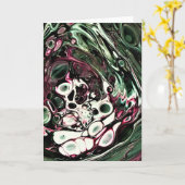 Abstracte kleurenstudie 436, kaart (Gele Bloem)