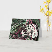 Abstracte kleurenstudie 436, kaart (Gele Bloem)