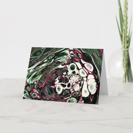 Abstracte kleurenstudie 436, kaart (Voorkant)