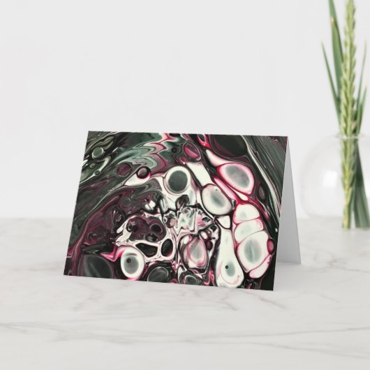 Abstracte kleurenstudie 437, kaart (Voorkant)