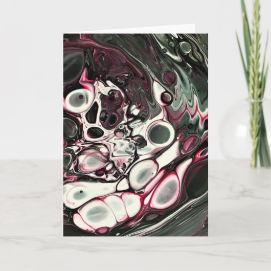 Abstracte kleurenstudie 437, kaart (Voorkant)