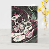 Abstracte kleurenstudie 437, kaart (Gele Bloem)