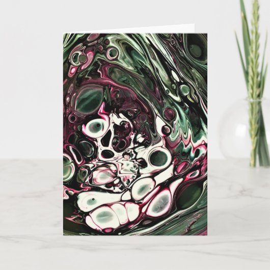 Abstracte kleurenstudie 438, kaart (Voorkant)
