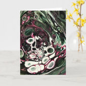 Abstracte kleurenstudie 438, kaart (Gele Bloem)