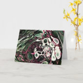 Abstracte kleurenstudie 438, kaart (Gele Bloem)
