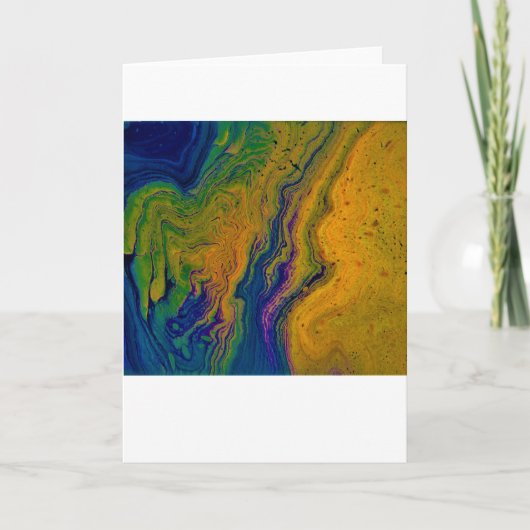 Abstracte Kleurenstudie 43, Kaart (Voorkant)