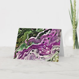 Abstracte kleurenstudie 440, kaart