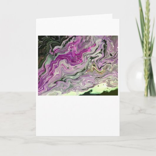 Abstracte kleurenstudie 442, Kaart (Voorkant)