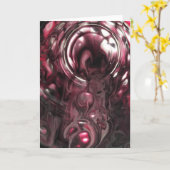 Abstracte kleurenstudie 443, kaart (Gele Bloem)