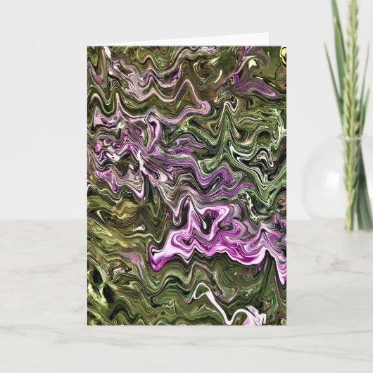 Abstracte kleurenstudie 449, kaart (Voorkant)