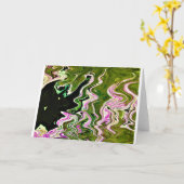 Abstracte kleurenstudie 451, kaart (Gele Bloem)