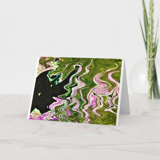 Abstracte kleurenstudie 451, kaart (Voorkant)