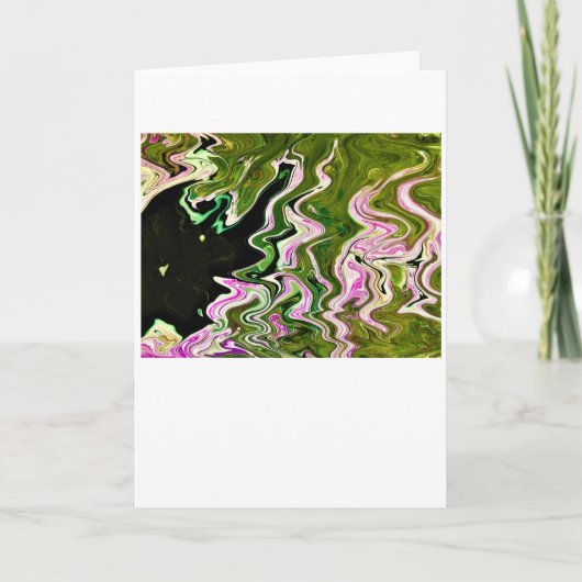 Abstracte kleurenstudie 451, kaart (Voorkant)