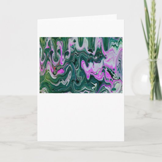 Abstracte kleurenstudie 458, kaart (Voorkant)