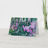 Abstracte kleurenstudie 458, kaart (Voorkant)