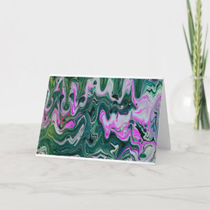 Abstracte kleurenstudie 458, kaart