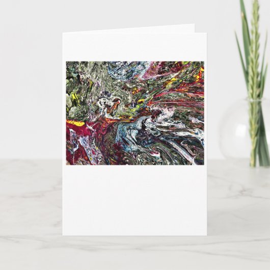 Abstracte kleurenstudie 45, kaart (Voorkant)