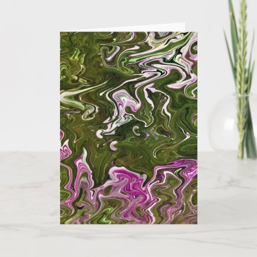 Abstracte kleurenstudie 463, kaart (Voorkant)