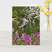 Abstracte kleurenstudie 463, kaart (Gele Bloem)