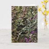 Abstracte kleurenstudie 467, kaart (Gele Bloem)