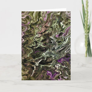 Abstracte kleurenstudie 467, kaart