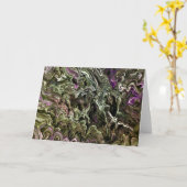 Abstracte kleurenstudie 467, kaart (Gele Bloem)