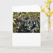 Abstracte kleurenstudie 477, kaart (Gele Bloem)