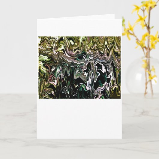 Abstracte kleurenstudie 477, kaart (Gele Bloem)