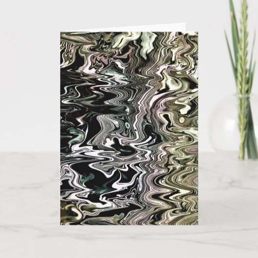 Abstracte kleurenstudie 477, kaart (Voorkant)
