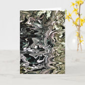 Abstracte kleurenstudie 477, kaart (Gele Bloem)