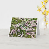 Abstracte kleurenstudie 480, Kaart (Gele Bloem)