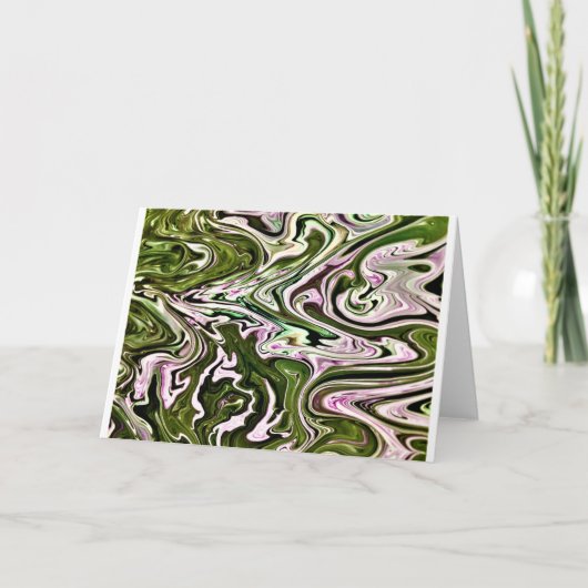 Abstracte kleurenstudie 480, Kaart (Voorkant)