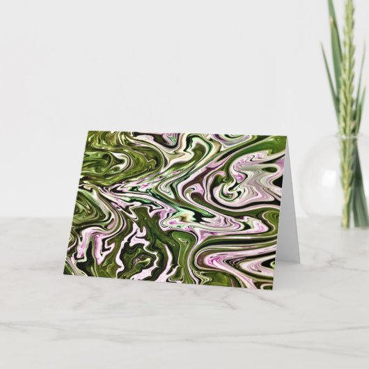 Abstracte kleurenstudie 480, kaart (Voorkant)