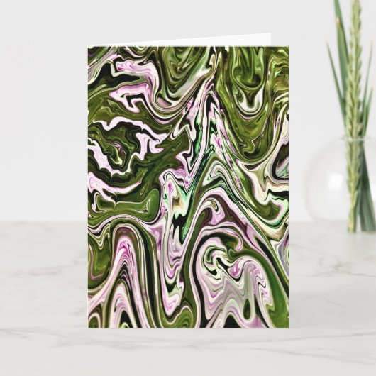 Abstracte kleurenstudie 480, kaart (Voorkant)