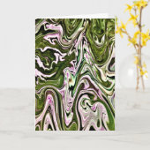 Abstracte kleurenstudie 480, kaart (Gele Bloem)