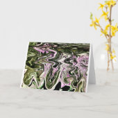 Abstracte kleurenstudie 481, kaart (Gele Bloem)