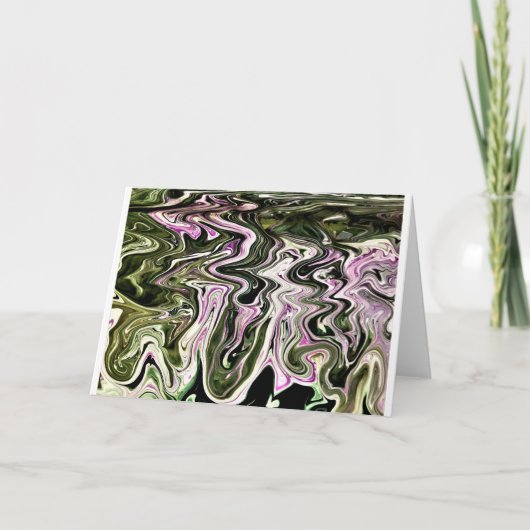 Abstracte kleurenstudie 481, kaart (Voorkant)